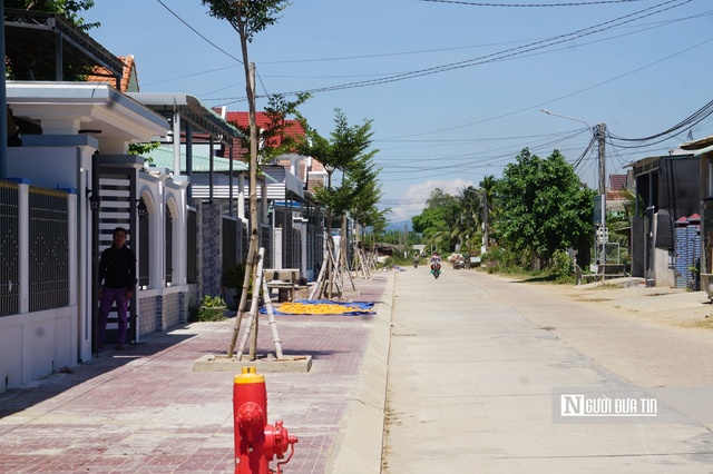 Những khu tái định cư khang trang của người dân Bình Định sau khi di dời nhường đất cho cao tốc. Ảnh: Thu Dịu