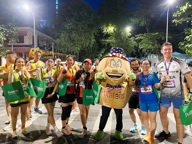 Potatoes USA đồng hành cùng Saigon Marathon 2025!- Ảnh 1.