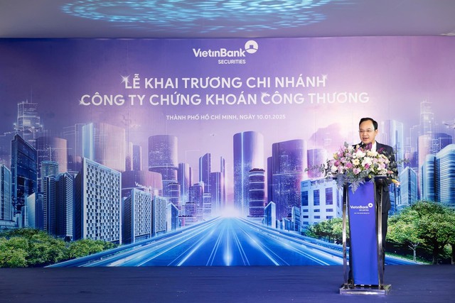 Chứng khoán Công thương Chi nhánh Thành phố Hồ Chí Minh khai trương trụ sở mới tại số 328 Võ Văn Kiệt - Ảnh 2.