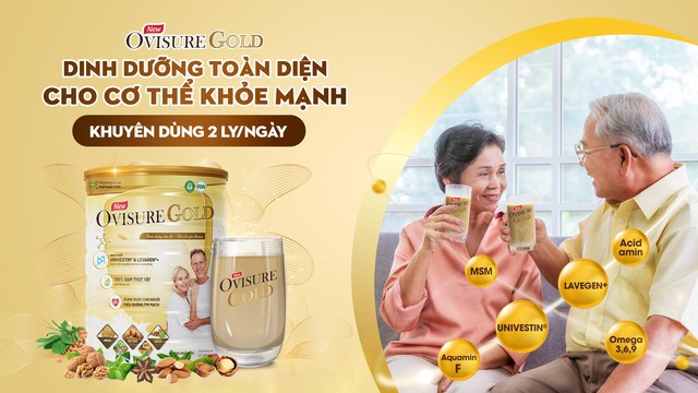 Ovisure Gold bản nâng cấp với bộ đôi Univestin và Lavegen+: Giải pháp “vàng” hỗ trợ thoái hóa, giảm viêm hiệu quả- Ảnh 2.