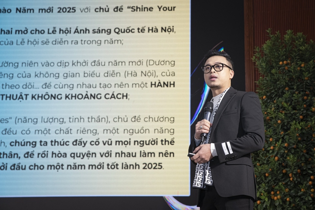 "Bữa tiệc âm nhạc - ánh sáng" chào đón năm mới 2025 tại Hà Nội- Ảnh 4.