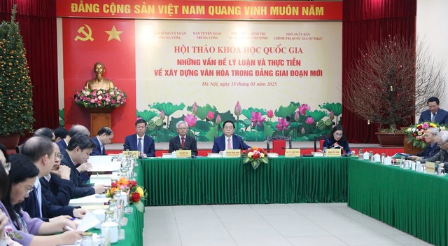 Những nhiệm vụ trọng tâm xây dựng văn hóa trong Đảng giai đoạn mới- Ảnh 1.