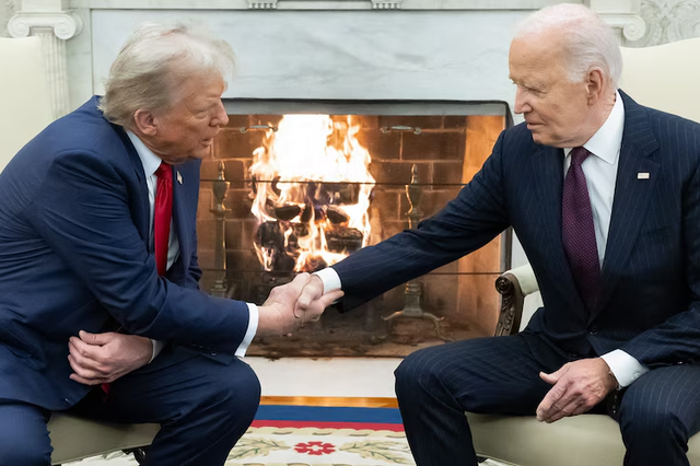 Quá trình chuyển giao quyền lực hòa bình mà ông Biden tìm kiếm sắp hoàn tất- Ảnh 1.