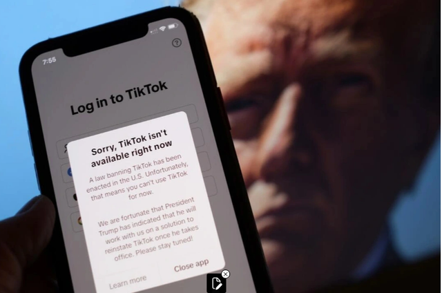 Nhờ nỗ lực của ông Trump, TikTok "hồi sinh" tại Mỹ sau vài tiếng bị "khai tử"- Ảnh 2.