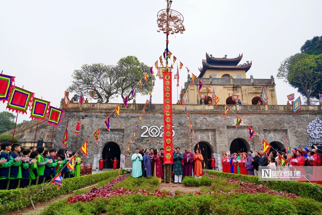 Tái hiện nghi lễ “Tống cựu nghinh tân” tại Khu di sản Hoàng thành Thăng Long- Ảnh 2.