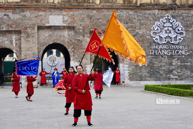 Tái hiện nghi lễ “Tống cựu nghinh tân” tại Khu di sản Hoàng thành Thăng Long- Ảnh 10.