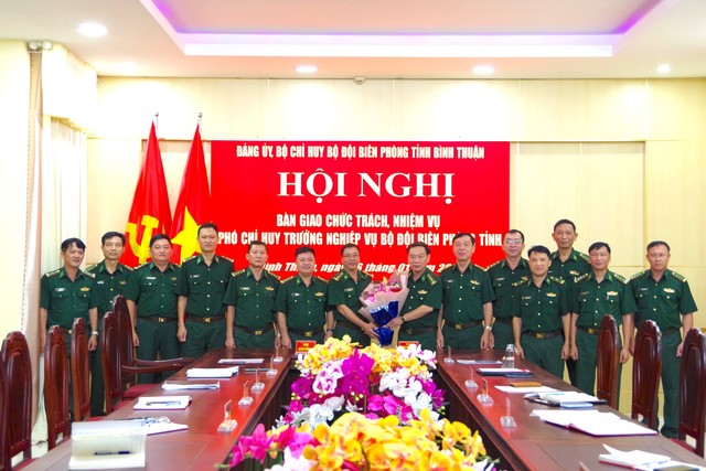 Bổ nhiệm Phó Chỉ huy trưởng Bộ đội Biên phòng tỉnh Bình Thuận- Ảnh 1.