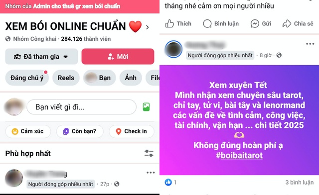 Cẩn trọng với xem bói, giải hạn online nở rộ dịp Tết 2025- Ảnh 1.