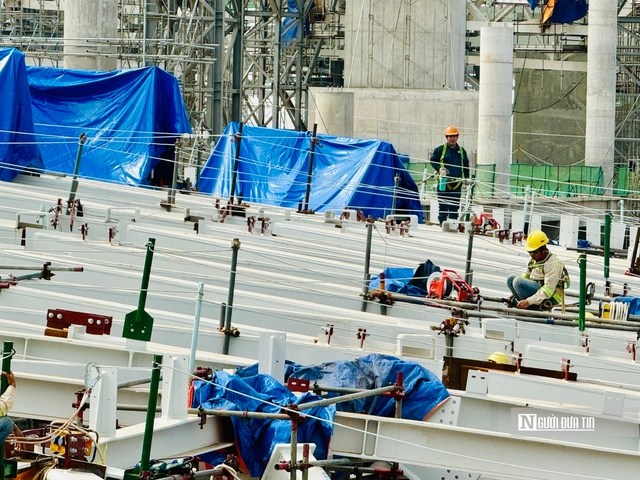 Công trường sân bay Long Thành những ngày cận Tết: Chạy đua với thời gian- Ảnh 7.