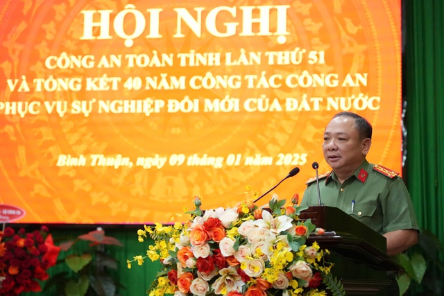 Công an Bình Thuận đảm bảo an ninh, trật tự để phát triển kinh tế- Ảnh 2.