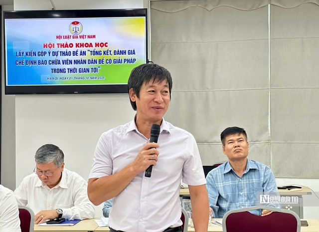 Hội Luật gia Việt Nam tổ chức Hội thảo khoa học về chế định bào chữa viên nhân dân- Ảnh 3.