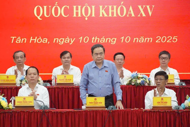 Chủ tịch Quốc hội Trần Thanh Mẫn: Cần Thơ phải “làm ngày làm đêm” để cất cánh mạnh mẽ hơn - Ảnh 3.