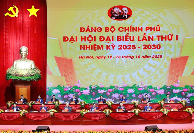 Đại hội Đảng bộ Chính phủ lần thứ I: Hướng tới nhiệm kỳ đổi mới và phát triển - Ảnh 1.