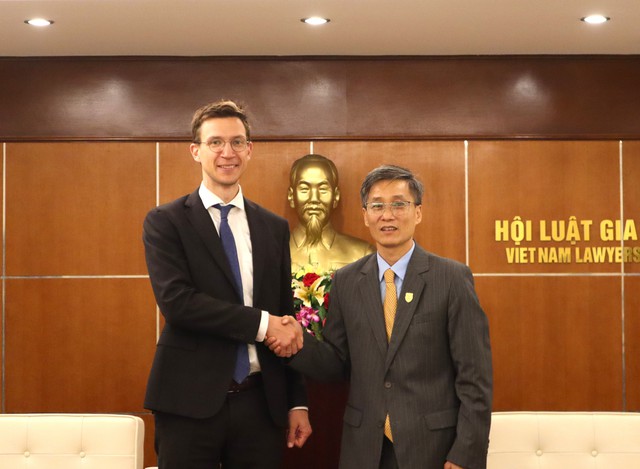 Thúc đẩy hợp tác giữa Hội Luật gia Việt Nam và Viện KAS trong lĩnh vực pháp luật- Ảnh 2.