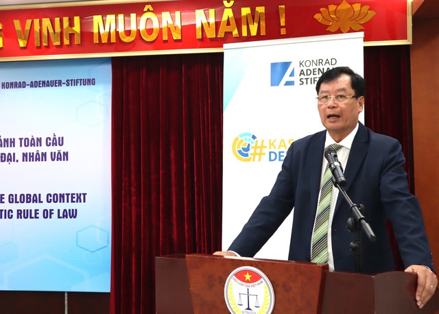 Chia sẻ kinh nghiệm về xây dựng nhà nước pháp quyền giữa Việt Nam và Đức - Ảnh 2.