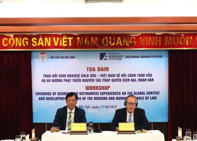 Chia sẻ kinh nghiệm về xây dựng nhà nước pháp quyền giữa Việt Nam và Đức - Ảnh 6.