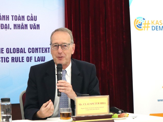 Chia sẻ kinh nghiệm về xây dựng nhà nước pháp quyền giữa Việt Nam và Đức - Ảnh 8.