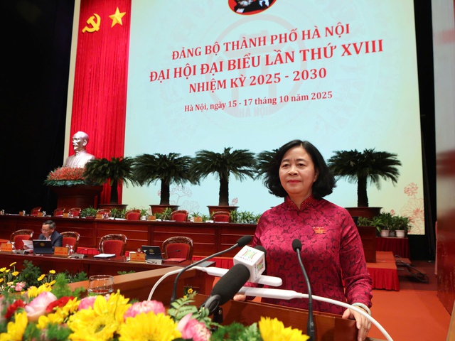 Đại hội đại biểu Đảng bộ Tp.Hà Nội lần thứ XVIII thành công tốt đẹp- Ảnh 2. Đại hội đại biểu Đảng bộ Tp.Hà Nội lần thứ XVIII thành công tốt đẹp- Ảnh 2.