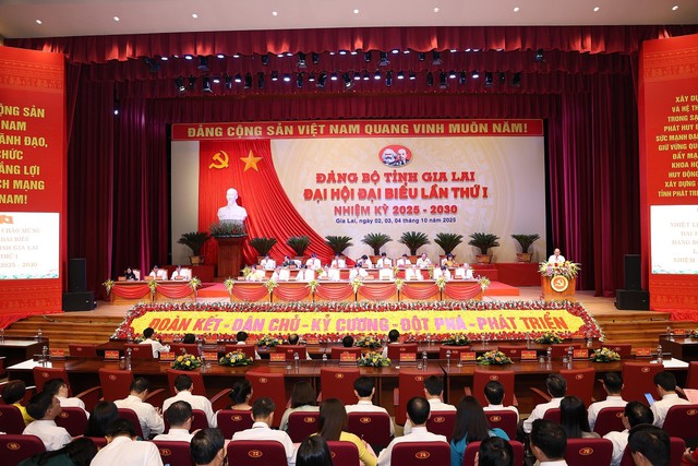 Đại hội đại biểu Đảng bộ tỉnh Gia Lai lần thứ I: Hoàn tất phiên trù bị, sẵn sàng cho phiên khai mạc- Ảnh 1.