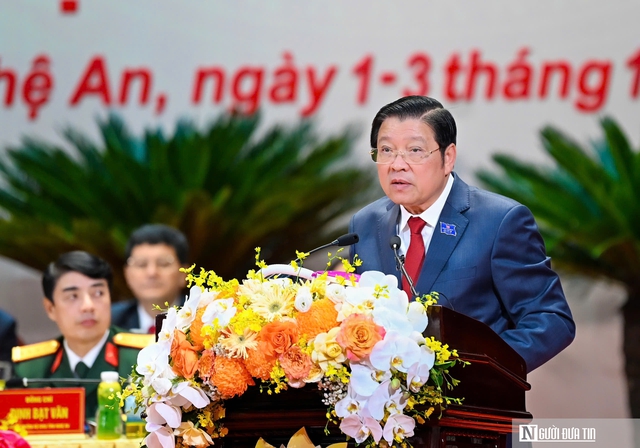 Trưởng ban Nội chính Trung ương: Nghệ An đứng trước “thời cơ lịch sử” để vươn lên bứt phá - Ảnh 2.
