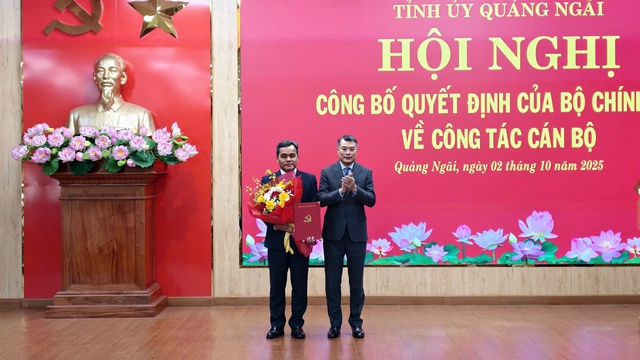 Ông Hồ Văn Niên giữ chức Bí thư Quảng Ngãi nhiệm kỳ 2025 – 2030- Ảnh 1.
