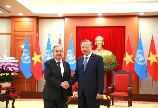 Tổng Thư ký António Guterres mong Việt Nam ủng hộ việc cải tổ LHQ một cách cân bằng- Ảnh 1. Tổng Thư ký António Guterres mong Việt Nam ủng hộ việc cải tổ LHQ một cách cân bằng- Ảnh 1.