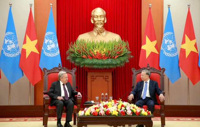 Tổng Thư ký António Guterres mong Việt Nam ủng hộ việc cải tổ LHQ một cách cân bằng- Ảnh 2. Tổng Thư ký António Guterres mong Việt Nam ủng hộ việc cải tổ LHQ một cách cân bằng- Ảnh 2.