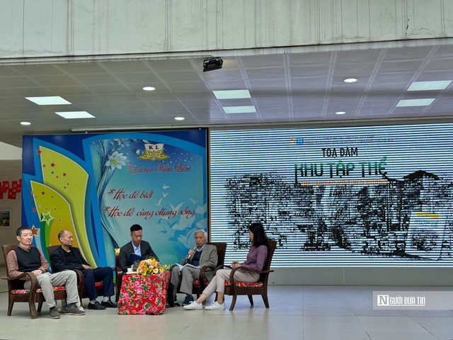 Ra mắt sách "Khu tập thể - tìm lại giấc mơ thiên đường"- Ảnh 5. Ra mắt sách "Khu tập thể - tìm lại giấc mơ thiên đường"- Ảnh 5.