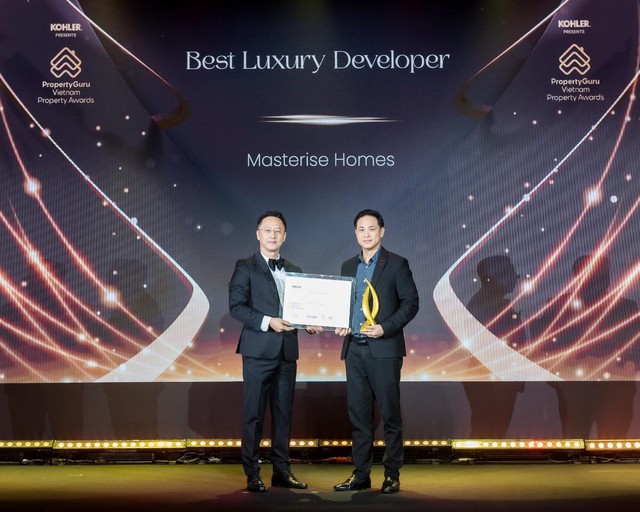 Tiên phong kiến tạo không gian sống hàng hiệu, Masterise Homes xứng danh “Best Luxury Developer” tại Propertyguru Vietnam Property Awards 2025- Ảnh 1. Tiên phong kiến tạo không gian sống hàng hiệu, Masterise Homes xứng danh “Best Luxury Developer” tại Propertyguru Vietnam Property Awards 2025- Ảnh 1.