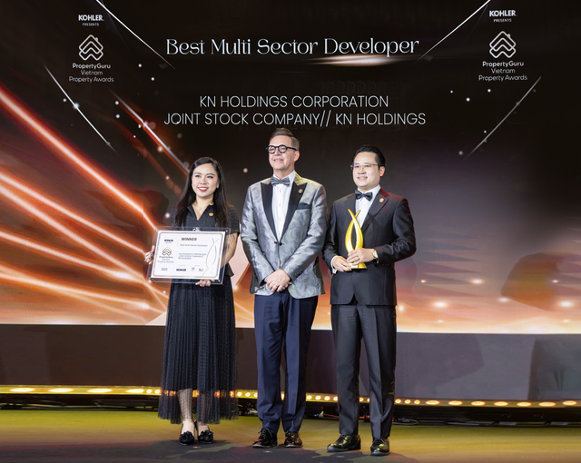 KN Holdings được vinh danh “Best Multi-Sector Developer” tại Vietnam Property Award 2025 - Ảnh 1.