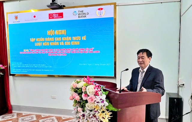 Mang pháp luật đến gần đồng bào cho phụ nữ dân tộc tại Điện Biên - Ảnh 1.