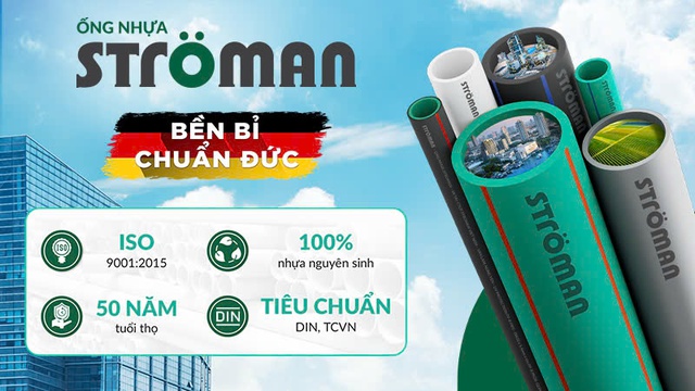 Tiêu chuẩn chất lượng Đức - Bảo chứng bền bỉ của ống nhựa Ströman- Ảnh 2.