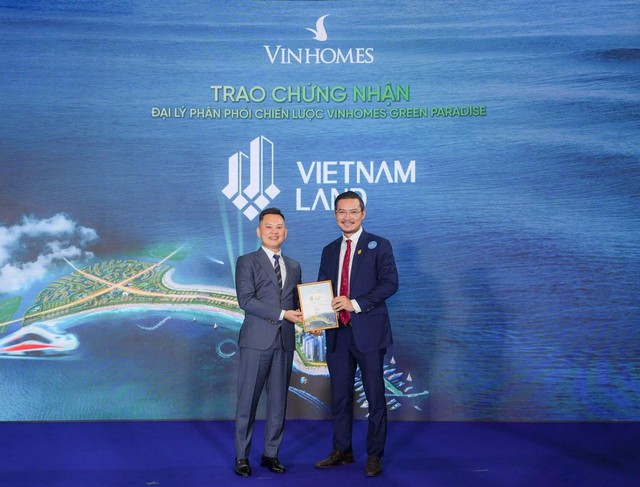 Vietnam Land chính thức trở thành đại lý phân phối chiến lược Vinhomes Green Paradise - Ảnh 3.