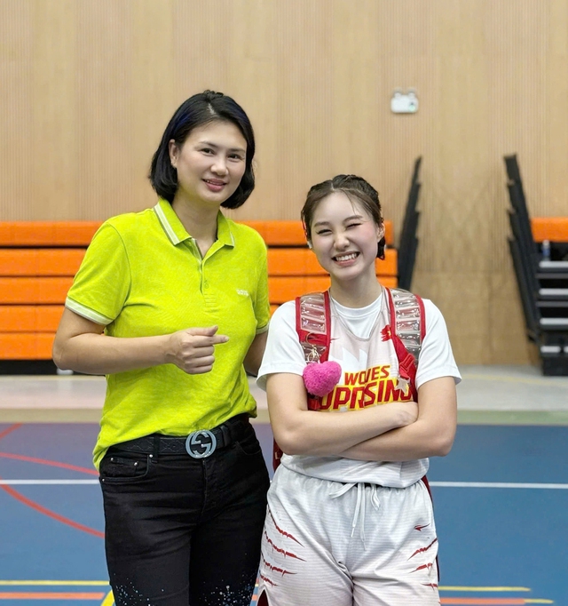Con gái cựu hoa khôi bóng chuyền Kim Huệ là ứng viên hoa khôi mê bóng rổ - Ảnh 9.