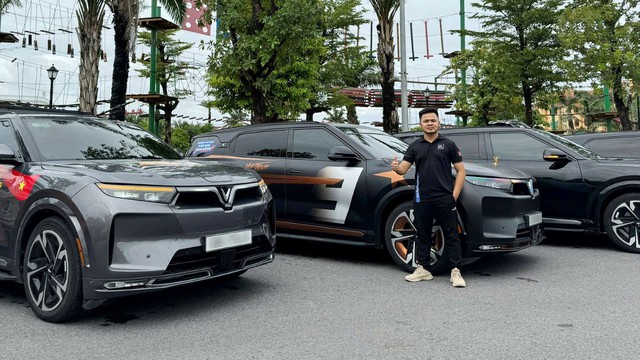 VinFast VF 9 qua chia sẻ của khách Việt: Khỏe như xe động cơ V8, “nuôi” dễ ngang xe hạng A - Ảnh 3.