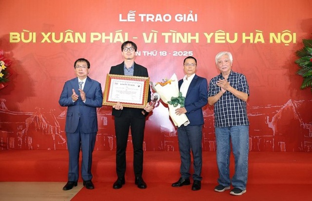 Giải thưởng Bùi Xuân Phái - Vì tình yêu Hà Nội năm 2025 vinh danh dự án Nhà hát Opera Hà Nội  - Ảnh 1.