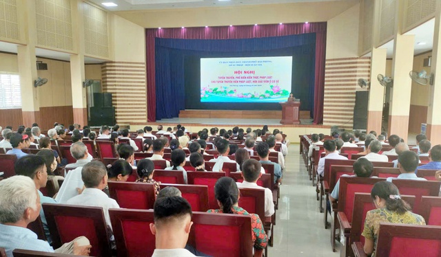 Hải Phòng củng cố lực lượng nòng cốt giữ vững an ninh, trật tự cơ sở - Ảnh 3.