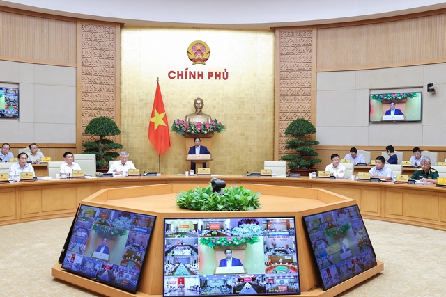 Thủ tướng chủ trì hội nghị trực tuyến Chính phủ với địa phương - Ảnh 1.