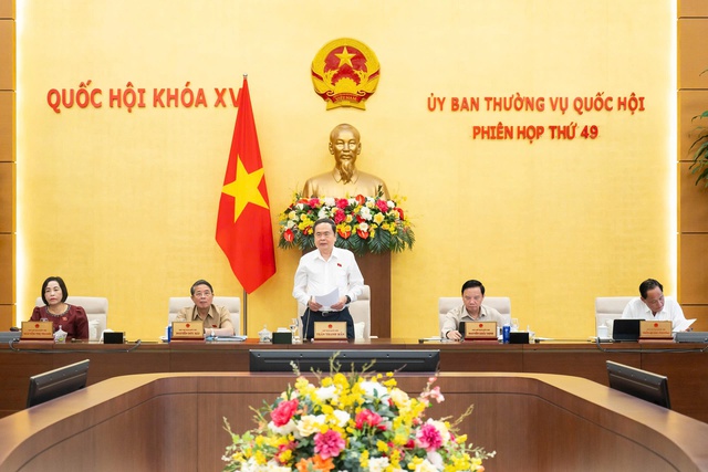 Phiên họp thứ 50, UBTVQH cho ý kiến nhiều nội dung trình tại Kỳ họp thứ 10 - Ảnh 1.