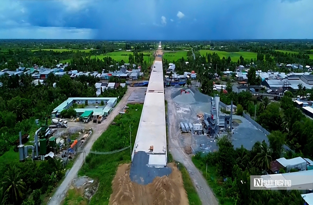 Sau hơn 2 năm thi công, đại dự án hơn 44 nghìn tỷ nối Tp. Cần Thơ – An Giang giờ ra sao? - Ảnh 1.