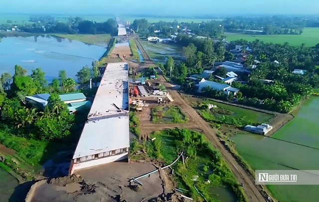 Sau hơn 2 năm thi công, đại dự án hơn 44 nghìn tỷ nối Tp. Cần Thơ – An Giang giờ ra sao? - Ảnh 4.