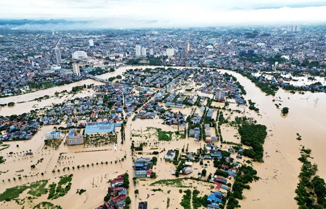 Người dân vùng lũ Thái Nguyên chia sẻ tọa độ cầu cứu - Ảnh 4.