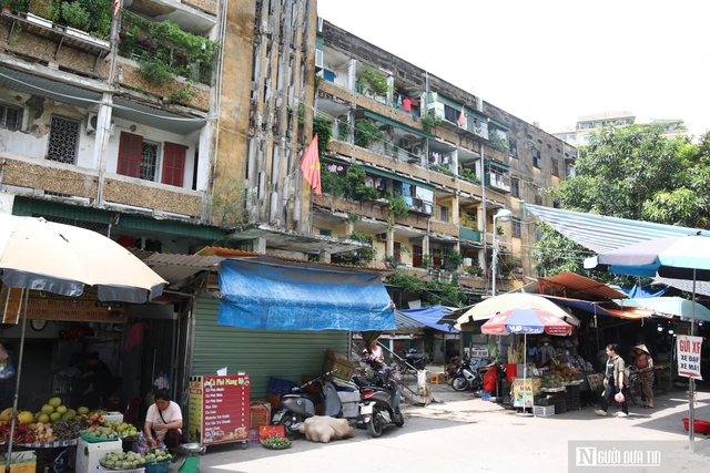 Nghệ An: Đẩy nhanh tiến độ tái định cư cho người dân khu chung cư Quang Trung cũ nát - Ảnh 1.
