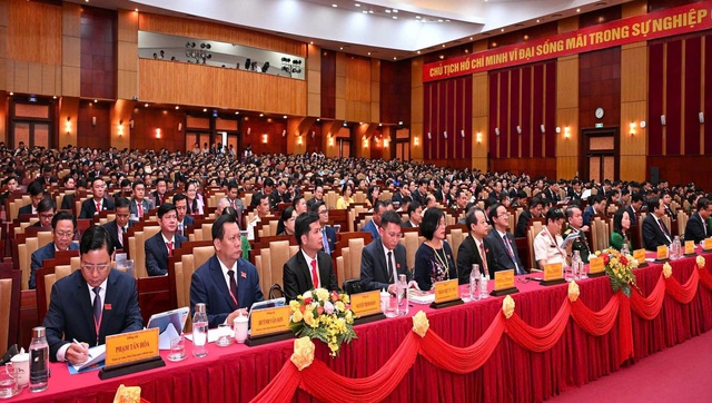Đại hội Đảng bộ tỉnh Tây Ninh lần thứ I: Dấu mốc lịch sử sau hợp nhất, mở ra thời kỳ phát triển mới - Ảnh 1.