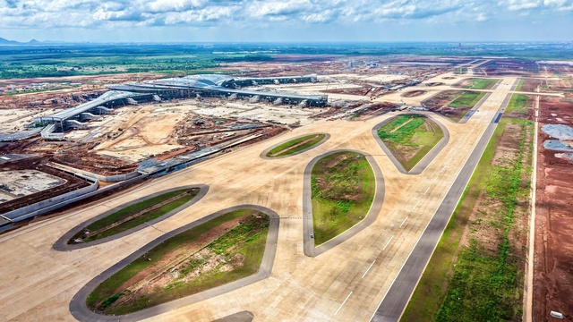 Sân bay Long Thành: Tháp kiểm soát, đường băng, nhà ga đang “mọc lên” giữa đại công trường - Ảnh 11.