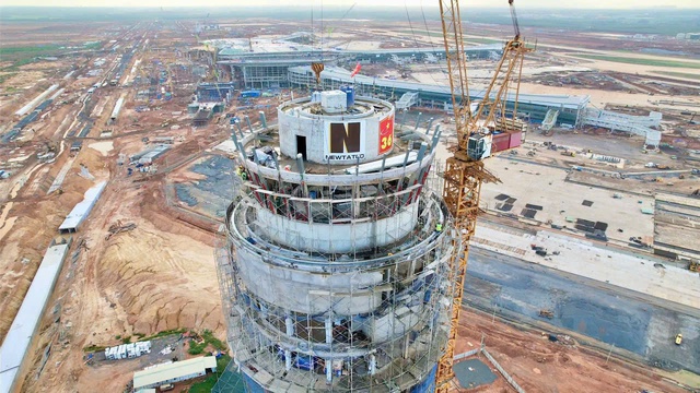 Sân bay Long Thành: Tháp kiểm soát, đường băng, nhà ga đang “mọc lên” giữa đại công trường - Ảnh 13.