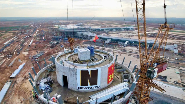 Sân bay Long Thành: Tháp kiểm soát, đường băng, nhà ga đang “mọc lên” giữa đại công trường - Ảnh 14.