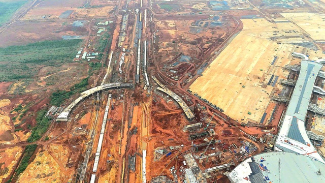 Sân bay Long Thành: Tháp kiểm soát, đường băng, nhà ga đang “mọc lên” giữa đại công trường - Ảnh 6.