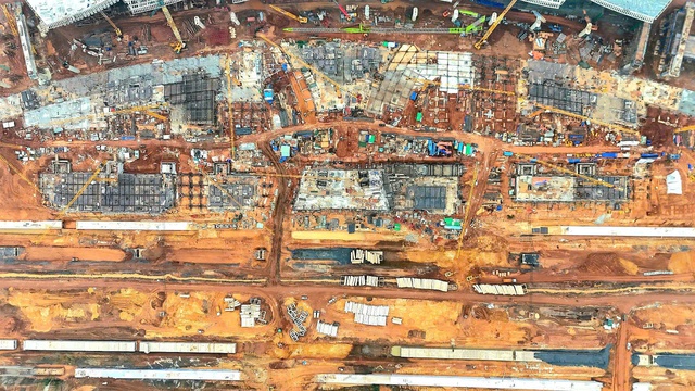 Sân bay Long Thành: Tháp kiểm soát, đường băng, nhà ga đang “mọc lên” giữa đại công trường - Ảnh 3.