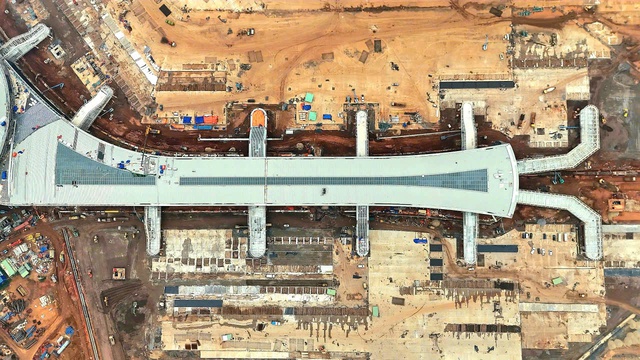 Sân bay Long Thành: Tháp kiểm soát, đường băng, nhà ga đang “mọc lên” giữa đại công trường - Ảnh 8.